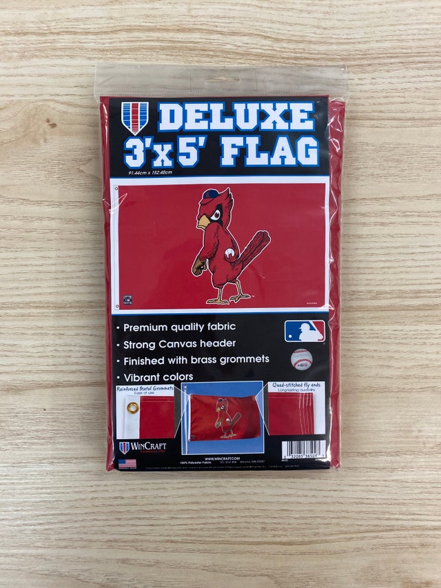 St. Louis Blues/Cardinals-Light Blue-Deluxe Outdoor Flag-3x5-EXCLUSIVE
